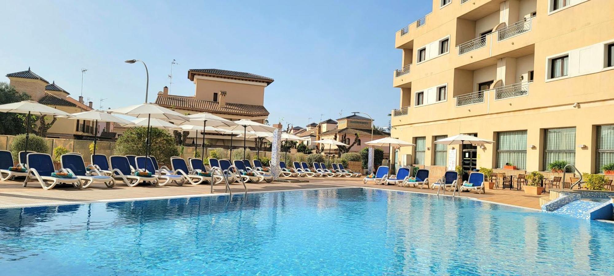 Hotel Monarque Costa Narejos 로스알카자레스 외부 사진